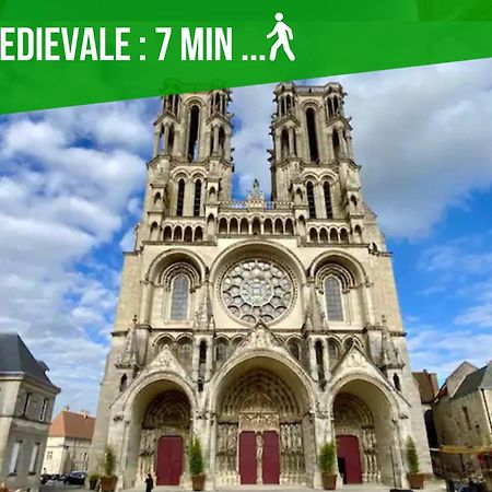 Appartement Jolie vue Laon Buitenkant foto